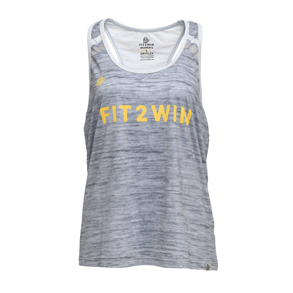 F2W Branded Cut Out Racerback Tank