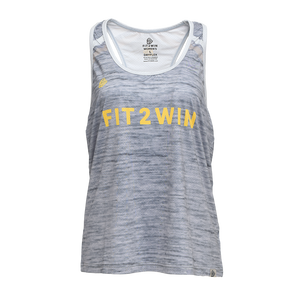 F2W Branded Cut Out Racerback Tank