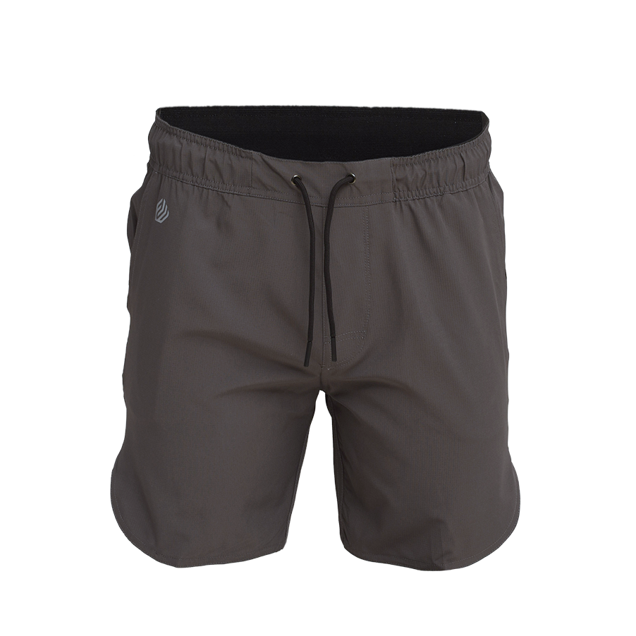 F2W Branded Laser Shorts - Carbon Grey