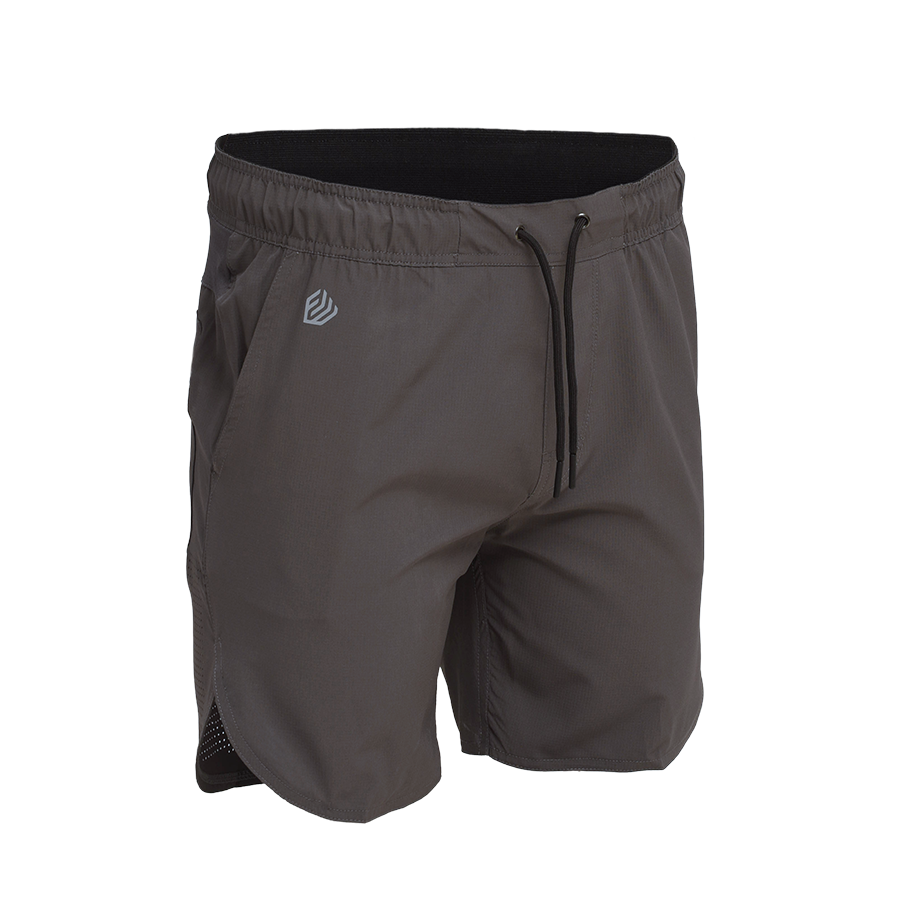 F2W Branded Laser Shorts - Carbon Grey