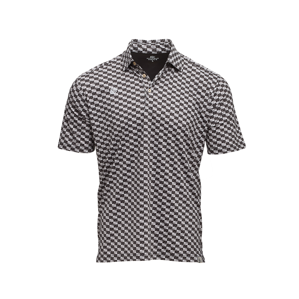 F2W Mini Maryland Flag Shortsleeve Club Polo