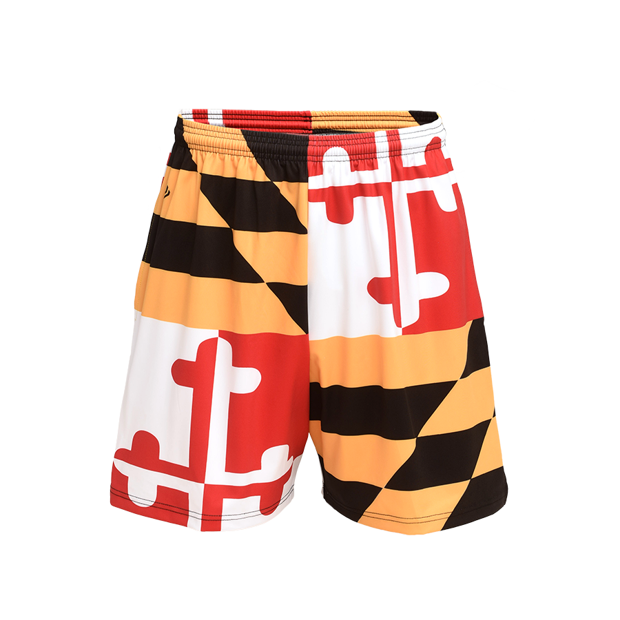 F2W Quad Split Flag O.G.V. Shorts