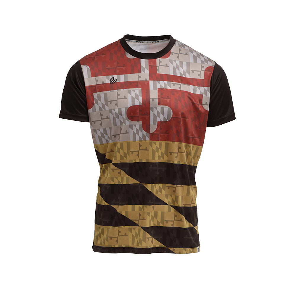 F2W Split Flag Shortsleeve Halftime Tee