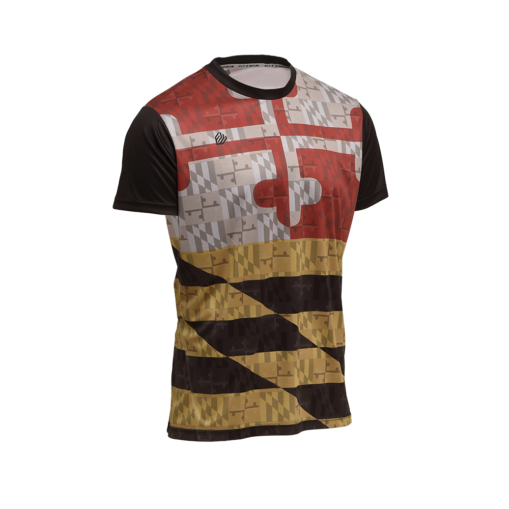 F2W Split Flag Shortsleeve Halftime Tee