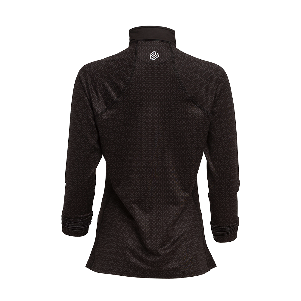 F2W Women’s Branded Sublimated Fairway Quarter Zip Top