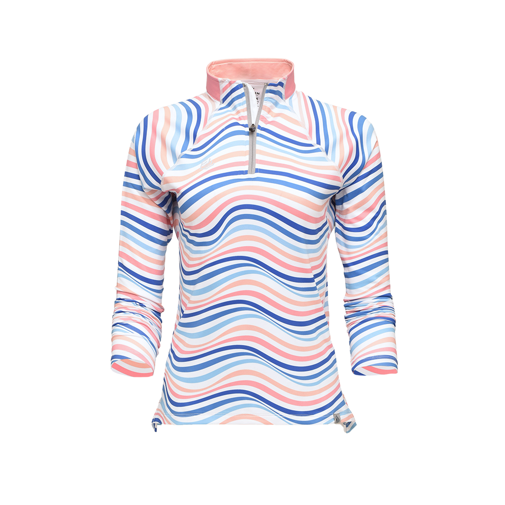 F2W Groovy Fairway Quarter Zip Top