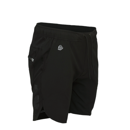 F2W Branded Laser Shorts - Black