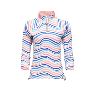 F2W Groovy Fairway Quarter Zip Top