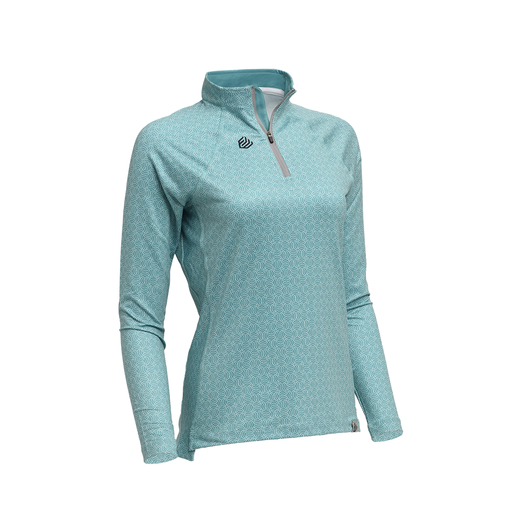 F2W Shell Fairway Quarter Zip Top