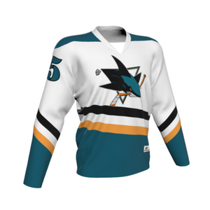 Hat Trick V-Neck Ice Hockey Jersey