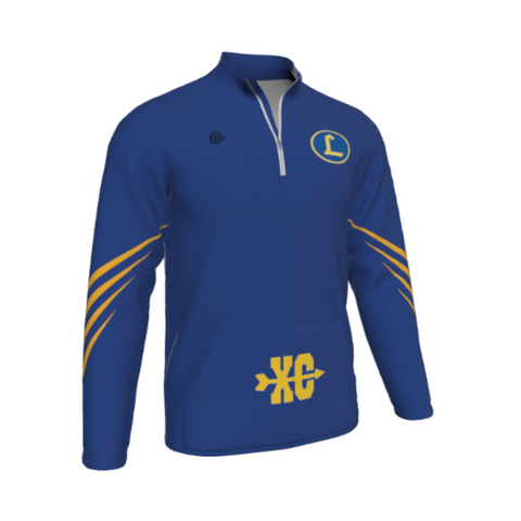 Warm-Up 1/4 Zip Top with Pouch Pocket