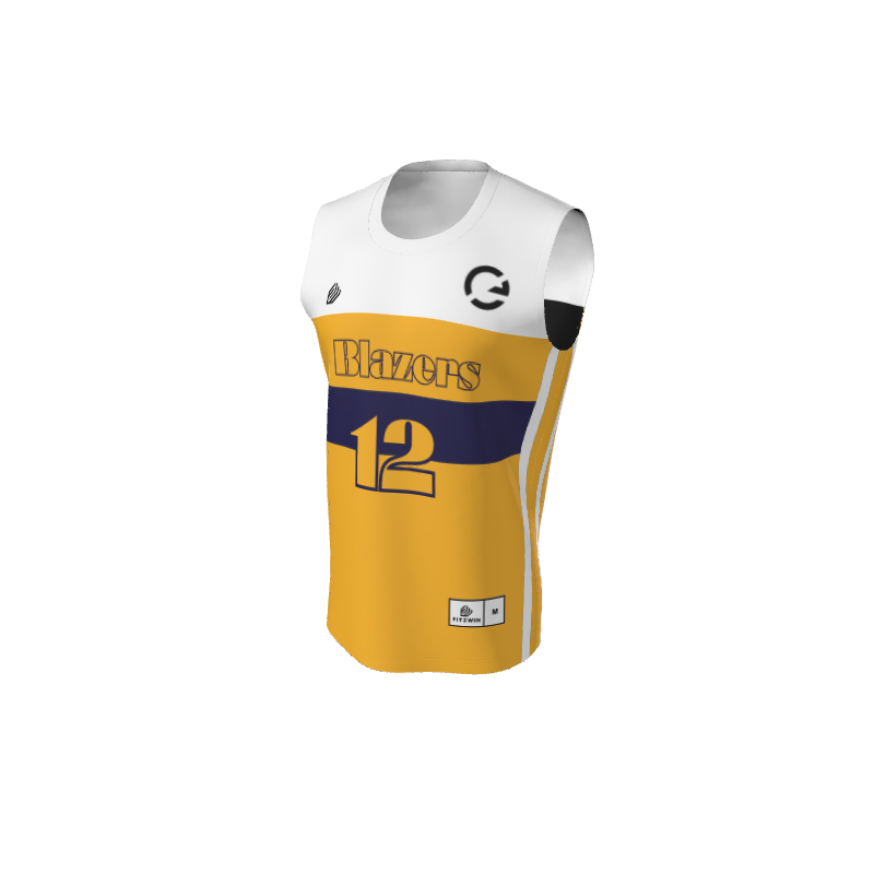 Men's Basketball Bullet Buckets Men's Basketball Game Jersey. (x 8)